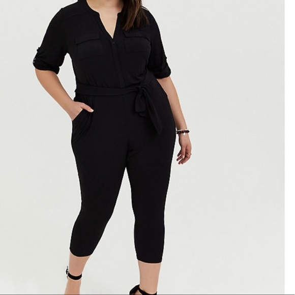 torrid black romper